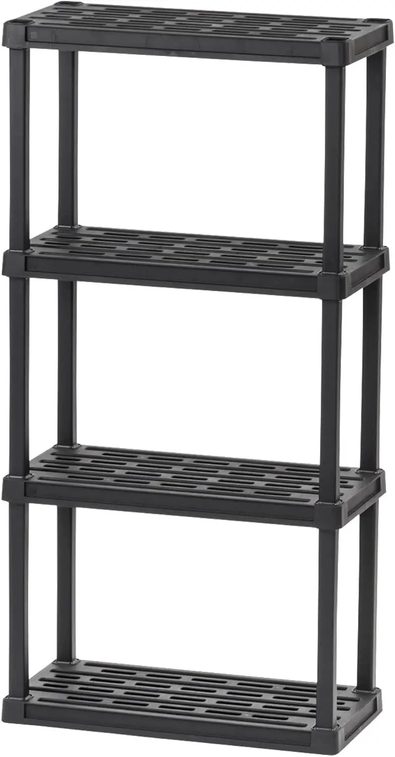 IRIS USA 4-Tier Heavy Duty Shelving Unit, 48