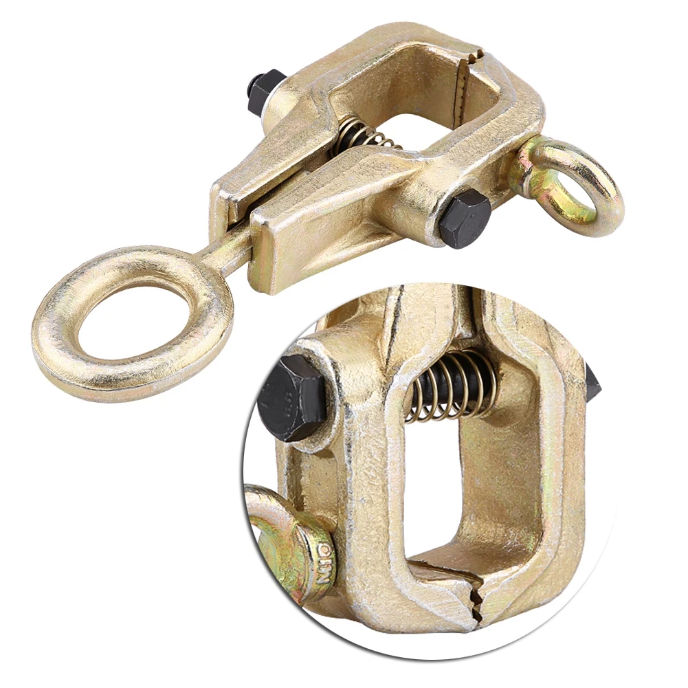 5 Ton Top & Straight 2 Way Self Tightening Frame Grips Auto Body Repair Pull Clamp Self Tightening Frame Grips