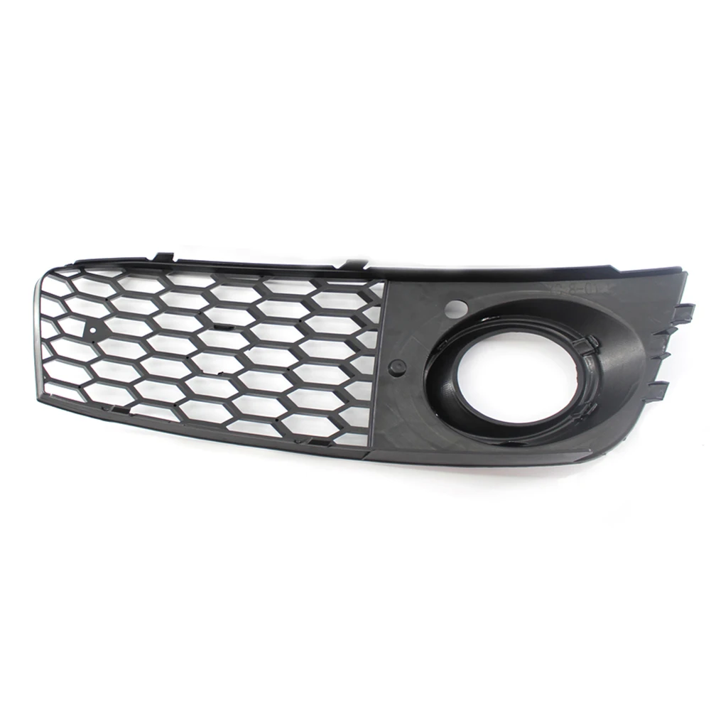 

1 Pair Car Front Bumper Fog Lamp Grille Left Right Car Front Fog Light Grille Cover for Audi A4 B8 2008-2012 Replacement Parts