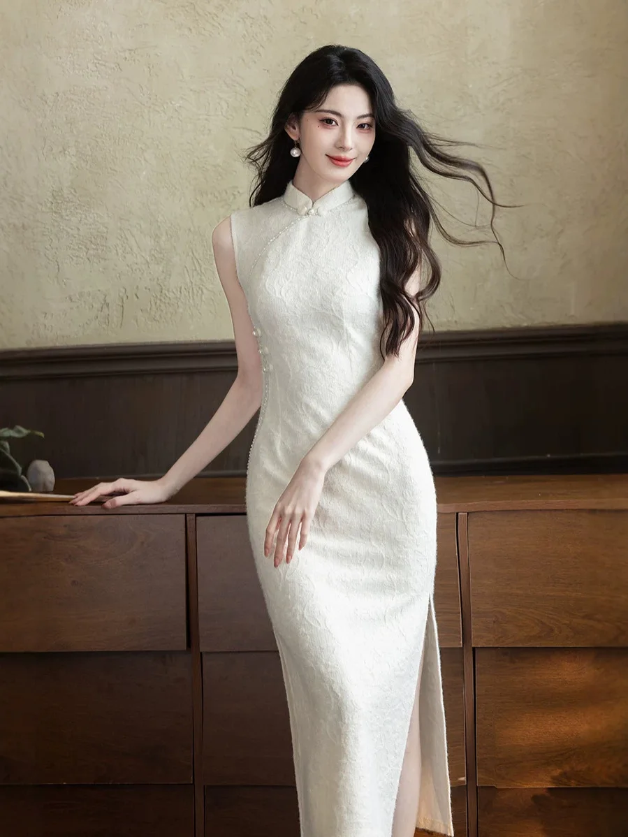white-high-end-cheongsam-engagement-dress-2026-new-chinese-style-young-cheongsam-daily-qipao-new-chinese-style-dress