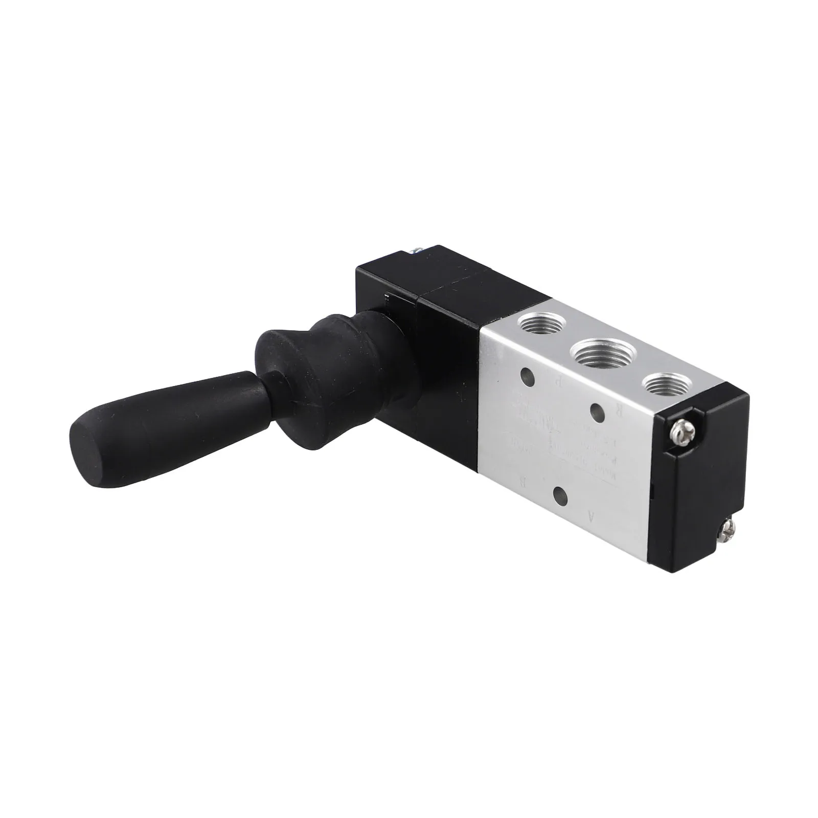 4H230C-08 For Pneumatic Hand Lever Operated Valve 5 Way 3 Position 1/4 Inch For PT Port Aluminum Alloy Air Reversing Valve For I