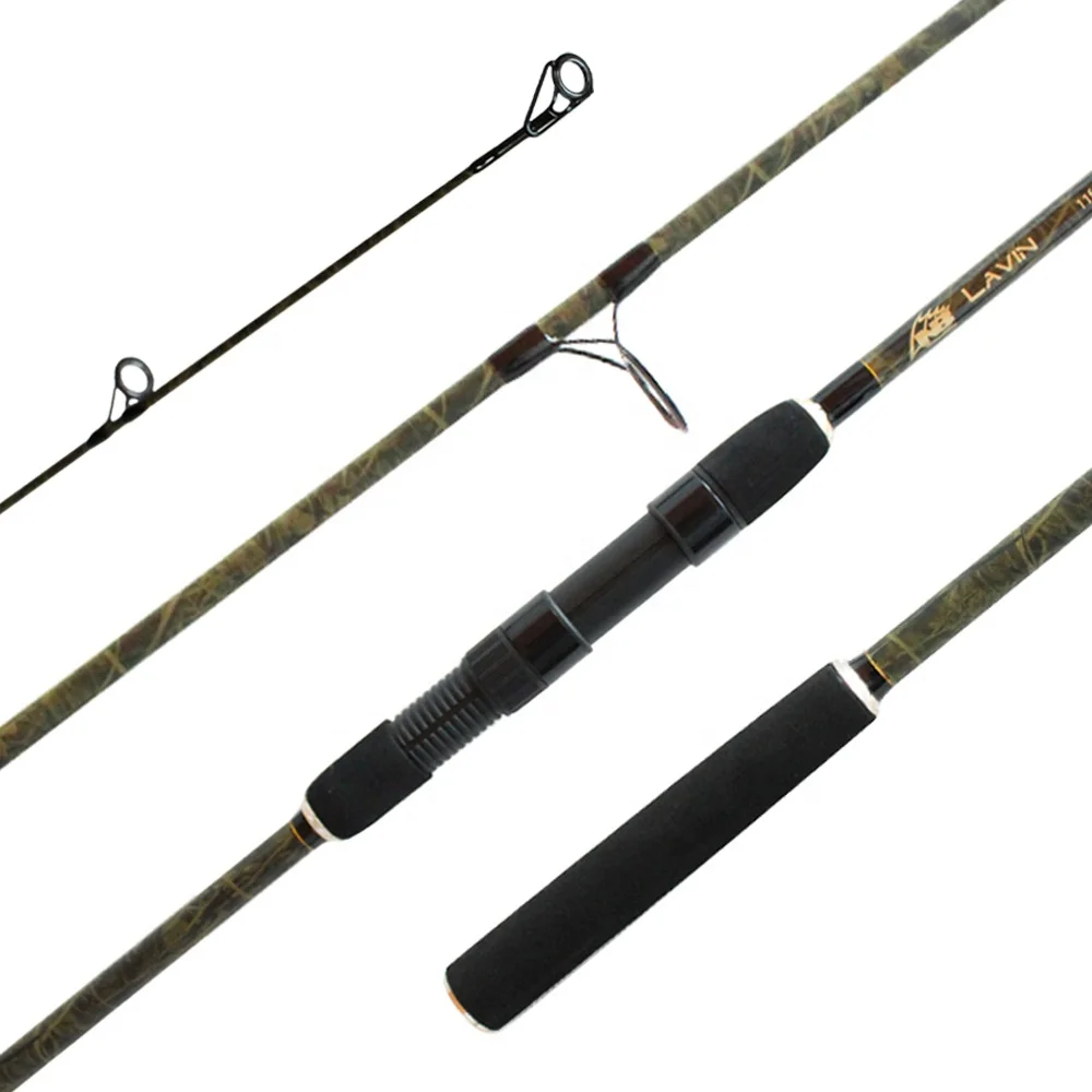 2024 Fishing Rod 12ft 13ft Camouflage Carp Pod 3.25lb 3.5lb Carbon Fiber Carping Rods 2 Section