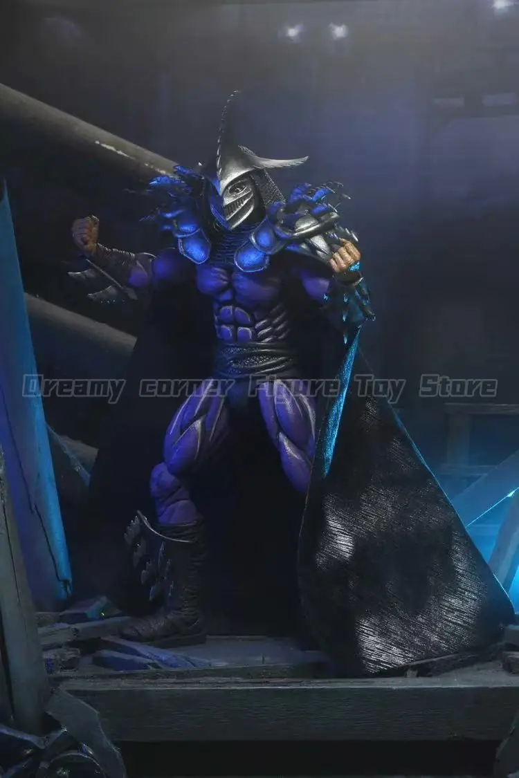 【En stock】NECA Teenage Mutant Ninja Turtles II EL SECRETO DEL OOZE Shredder colección de figuras de acción de juguete