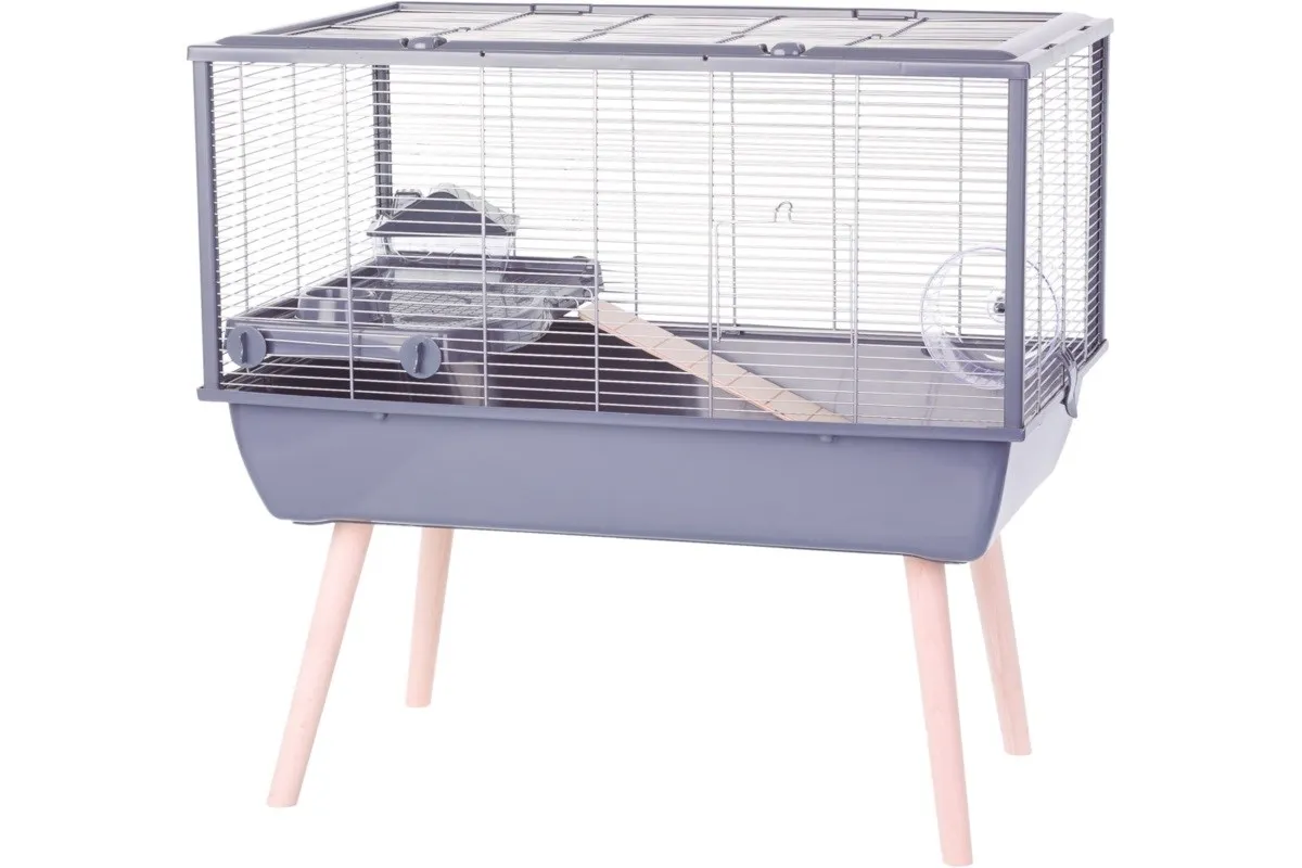 Jaula ZOLUX NeOLIFE 80 para hámster Gris