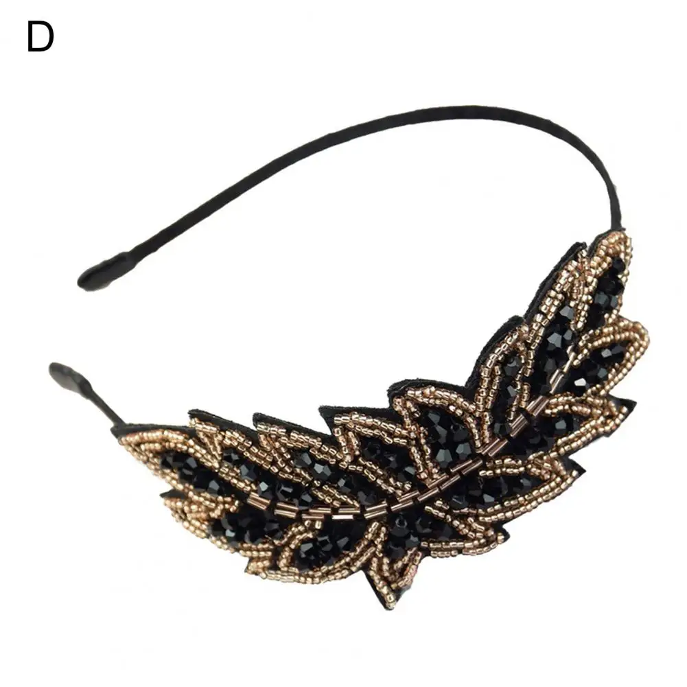 Stable Durable Flower Shape Decor Thin Fairy Hairband for Daily Life