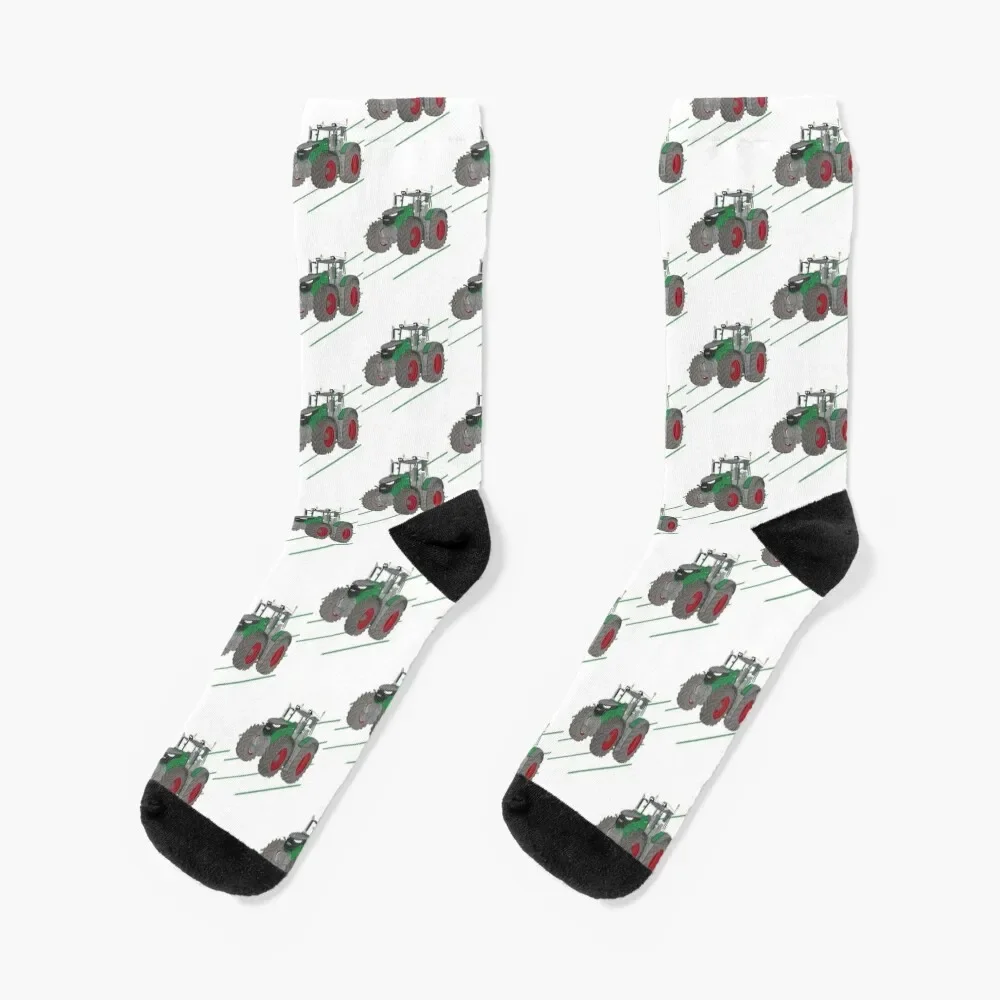 

Fendt Tractor Socks valentine gift ideas Soccer christmas stocking compression Woman Socks Men's