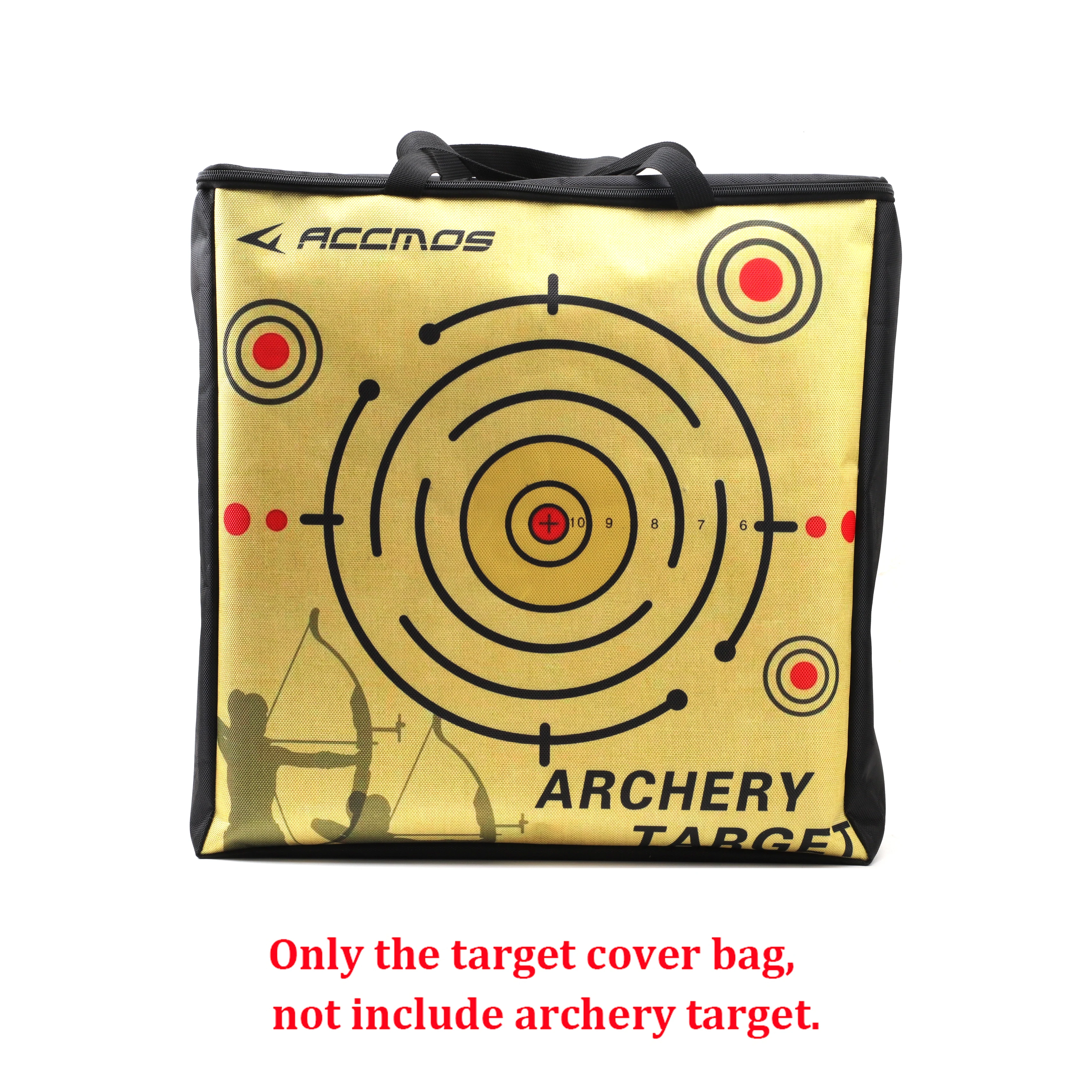 Newest Accmos Archery Target Cover Bag Durable Water-resistance Oxford Fabric For Outdoor Shooting Use 47*47*20cm