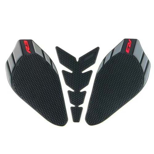Imagen 1 del producto Almohadillas de agarre de tanque de motocicleta para YAMAHA R3 R25 2019-2023, pegatina protectora, almohadilla de tracción lateral 3M