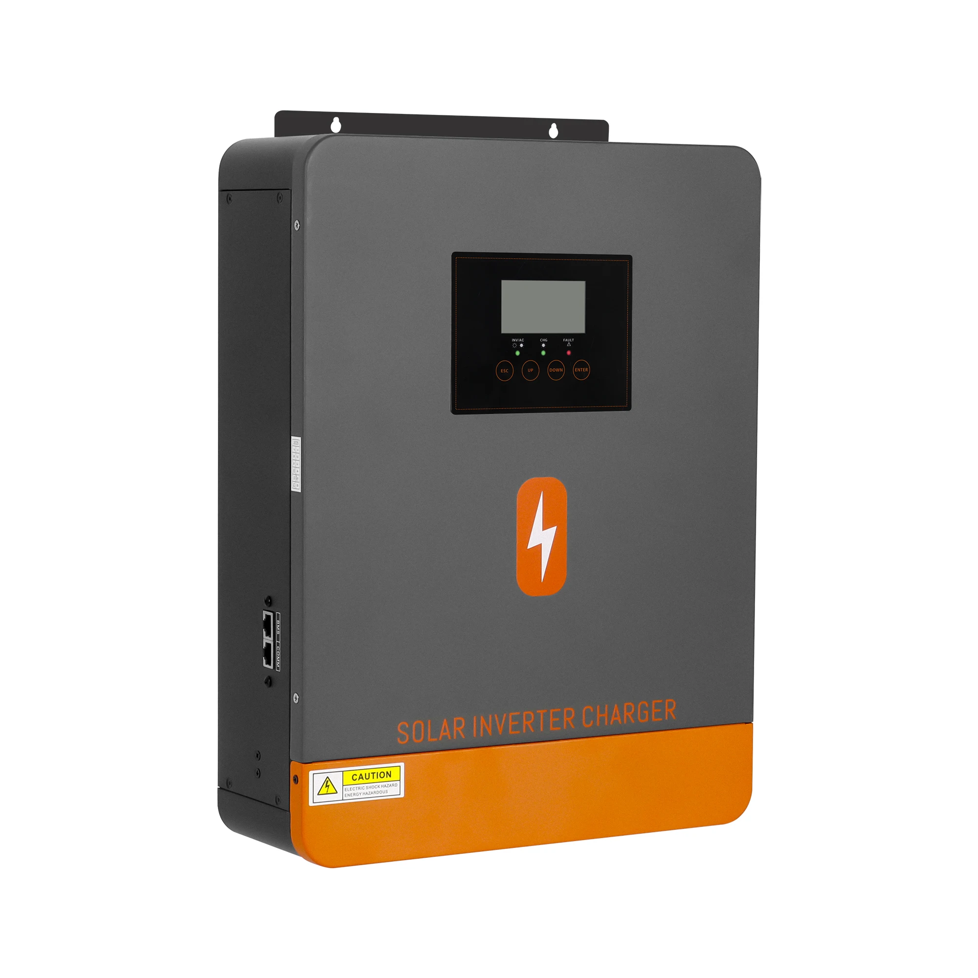 4.2KW الجهد المزدوج DC12V 24V إلى 230VAC خارج الشبكة الهجين العاكس مع 100A MPPT الشمسية تهمة ماكس PV 500V صالح بطارية ليثيوم BMS #3