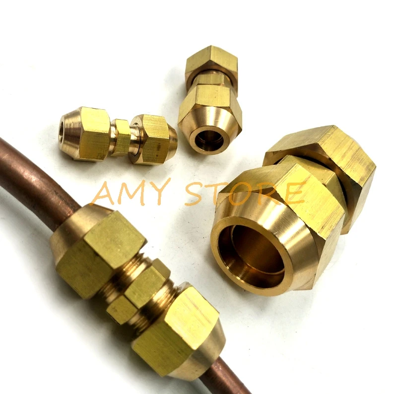 1Pc Brass 1/4