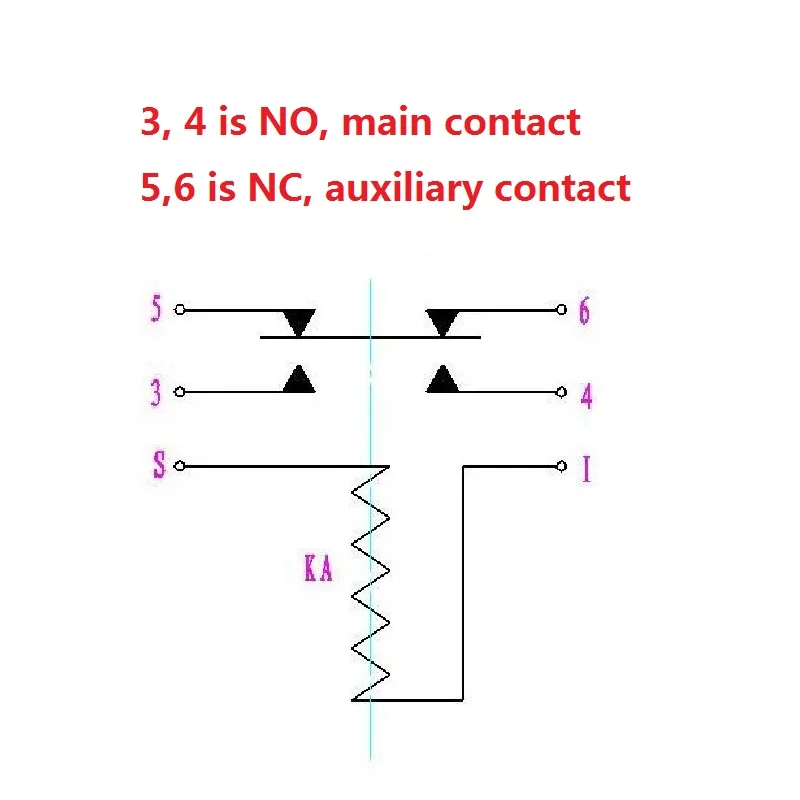 6 Pin NC NO 12V 200A High Current Contactor Relay Car Electric Continuous Duty Metal Side Mount Solenoid Relay For Truck