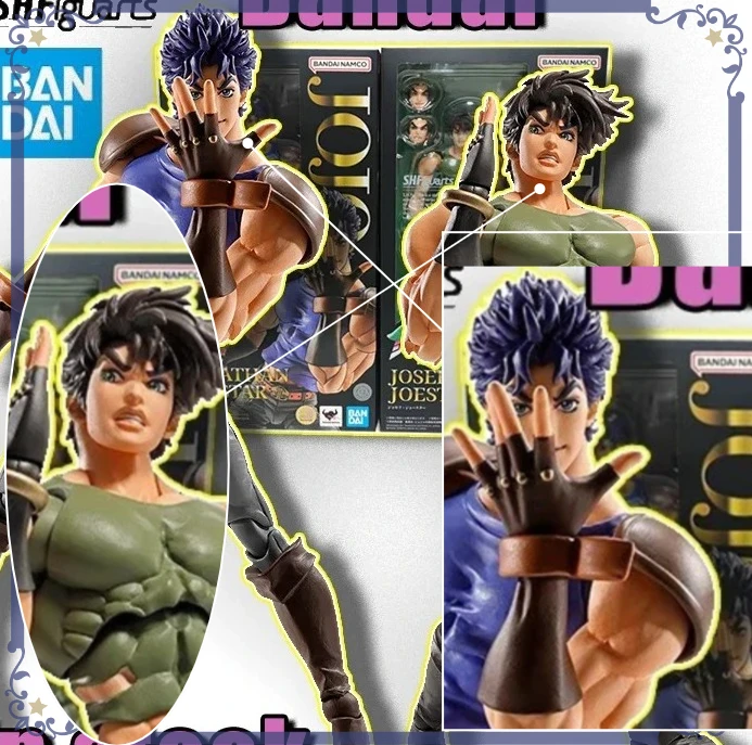 

В наличии: Фигурка Bandai SHF S.H.Figuarts Джонатан Джостар, Джозеф Джостар из «Невероятных приключений ДжоДжо», коллекционная модель, подарок
