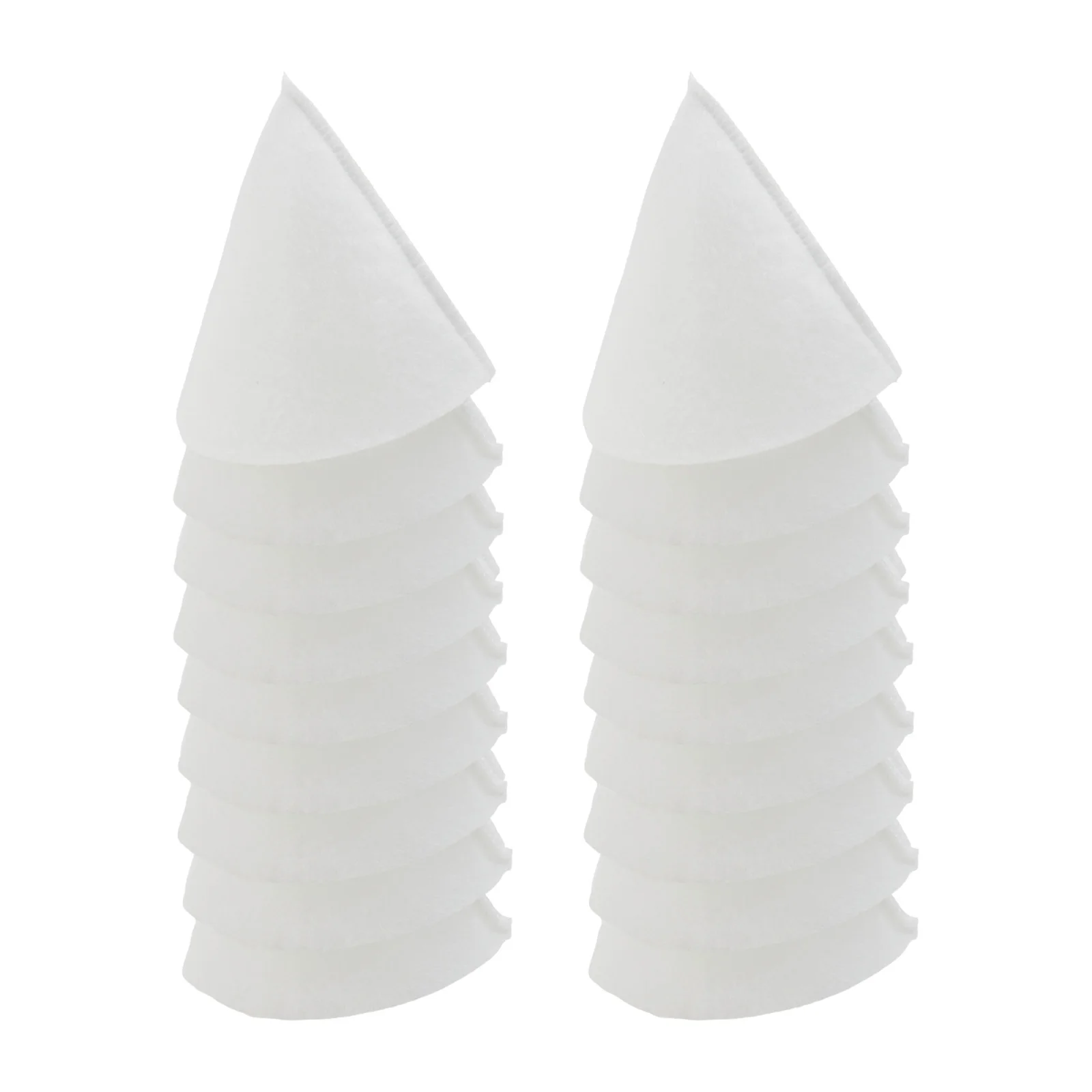 G4 DN125 Filters White 20pc Cone Filter Set For Round Exhaust Air Valves Progressive Depth Structure Practical