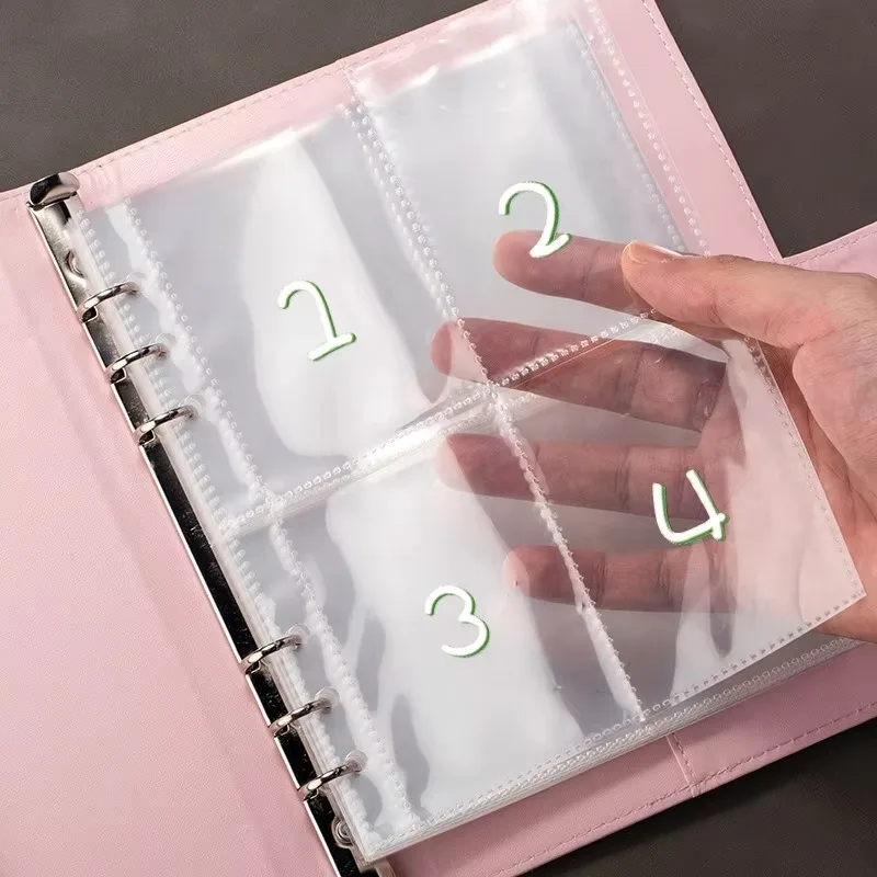 With Cash Envelopes Money Organizer System 100 Envelope Challenge Binder Save Savings Challenges Loose-Leaf Binder Budget Binder