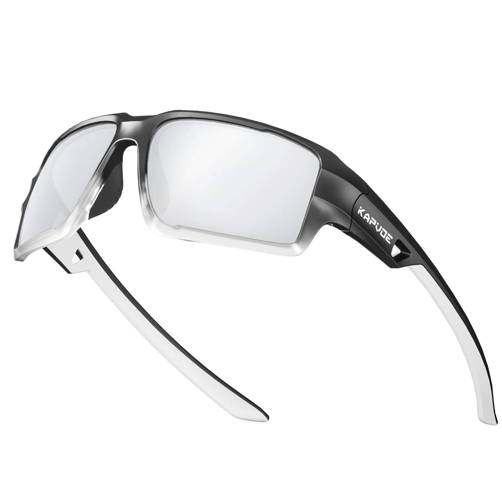Kapvoe Polarisierte Reitbrille, Wanderbrille, Herren und Damen, Sport, Radfahren, Brillen, Fahren, Sonnenbrille, UV400-Schutzbrille