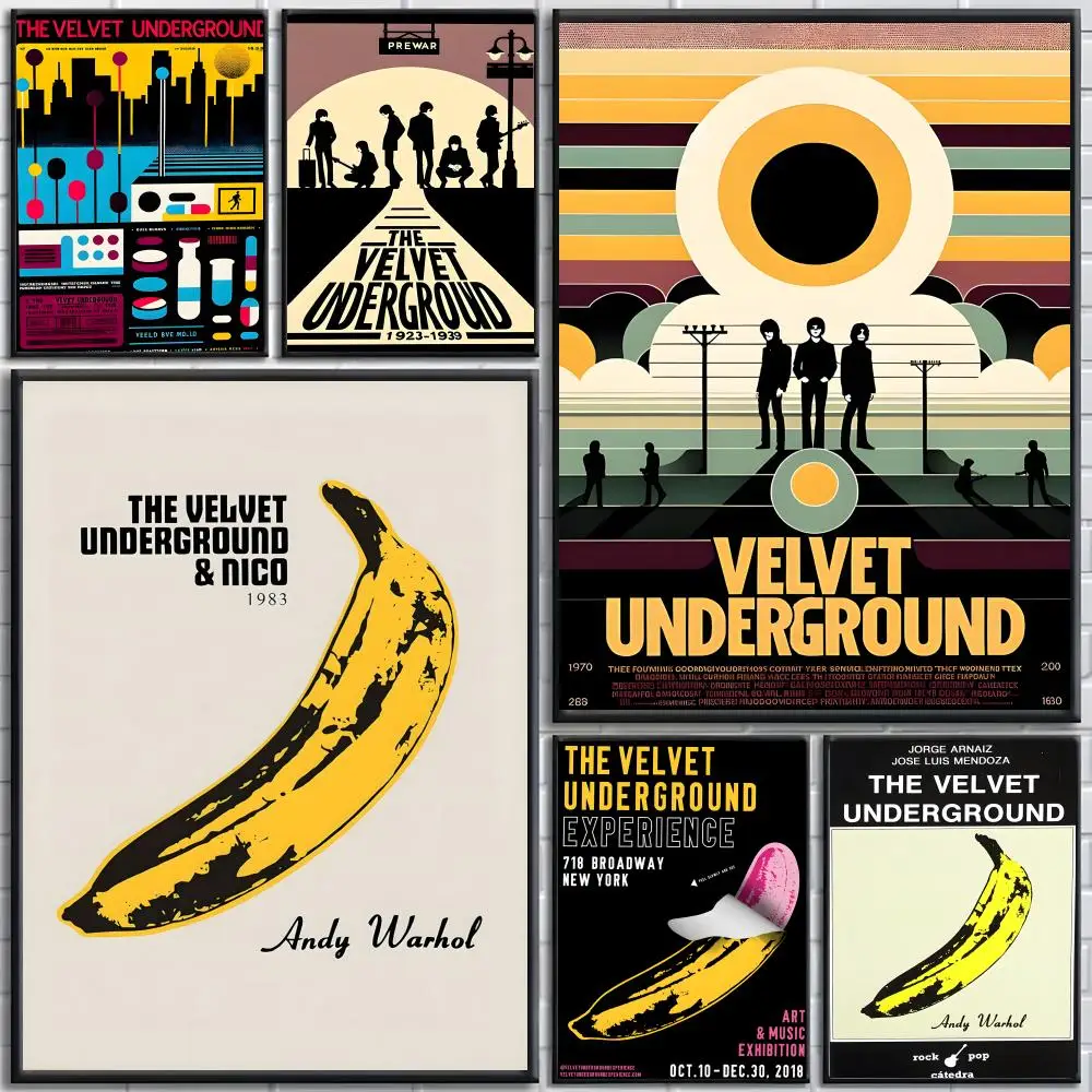 Band The Velvet Underground Poster High-definition posters, wall art for living room and home decor.
