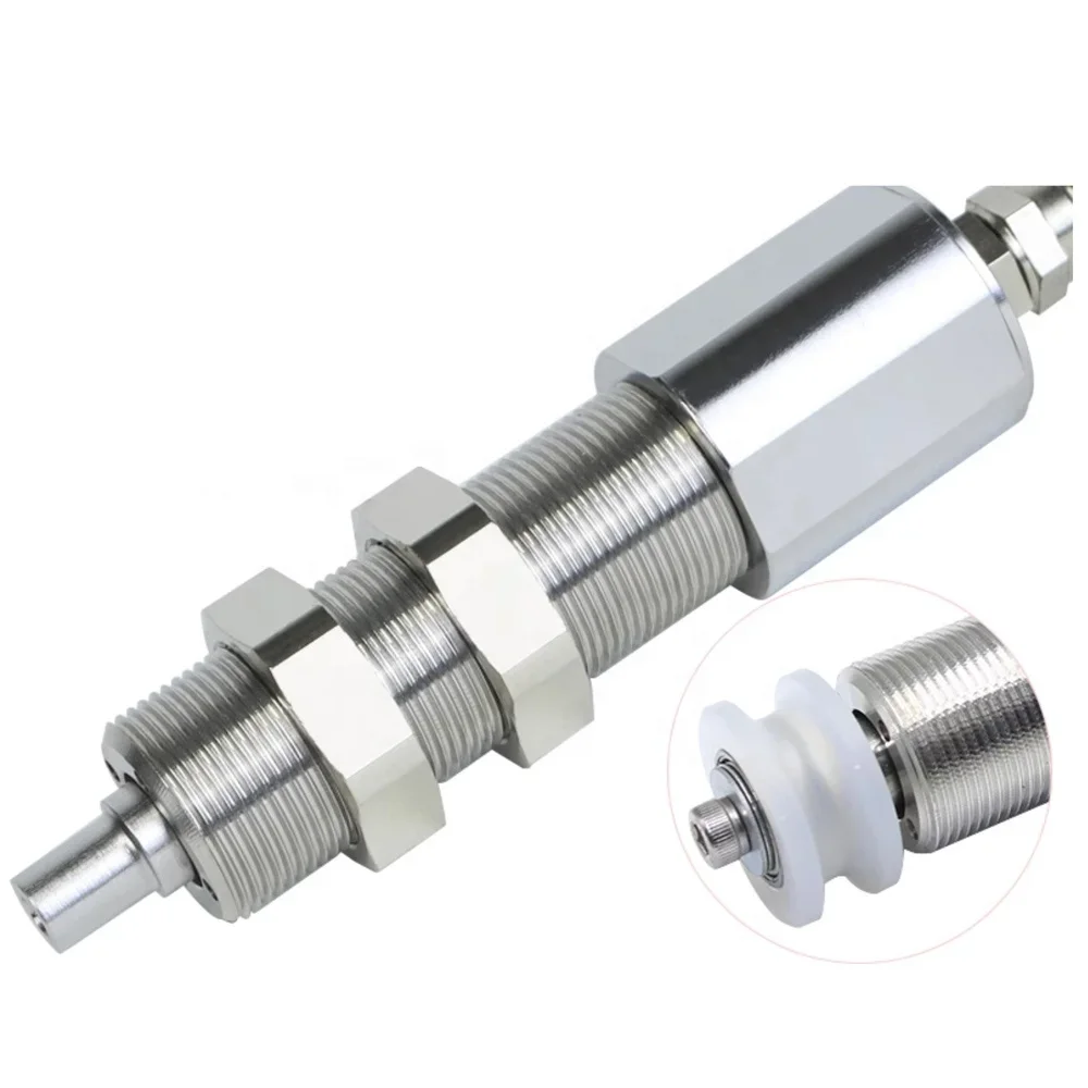 Buid-in Amplifier Miniature Single Pulley Through Shaft Tension Sensor for Fiber Textile Machine Belt Tension Measurement