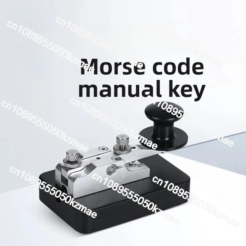 Suitable for Morse code manual keys, light hand keys, shortwave CW transmission 3.5mm audio plug