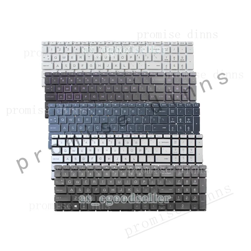M  New For HP 17-BY 17T-BY 17-CA 17Z-CA 17G-CR 17Q-CS TPN-I133 Keyboard US BACKLIT