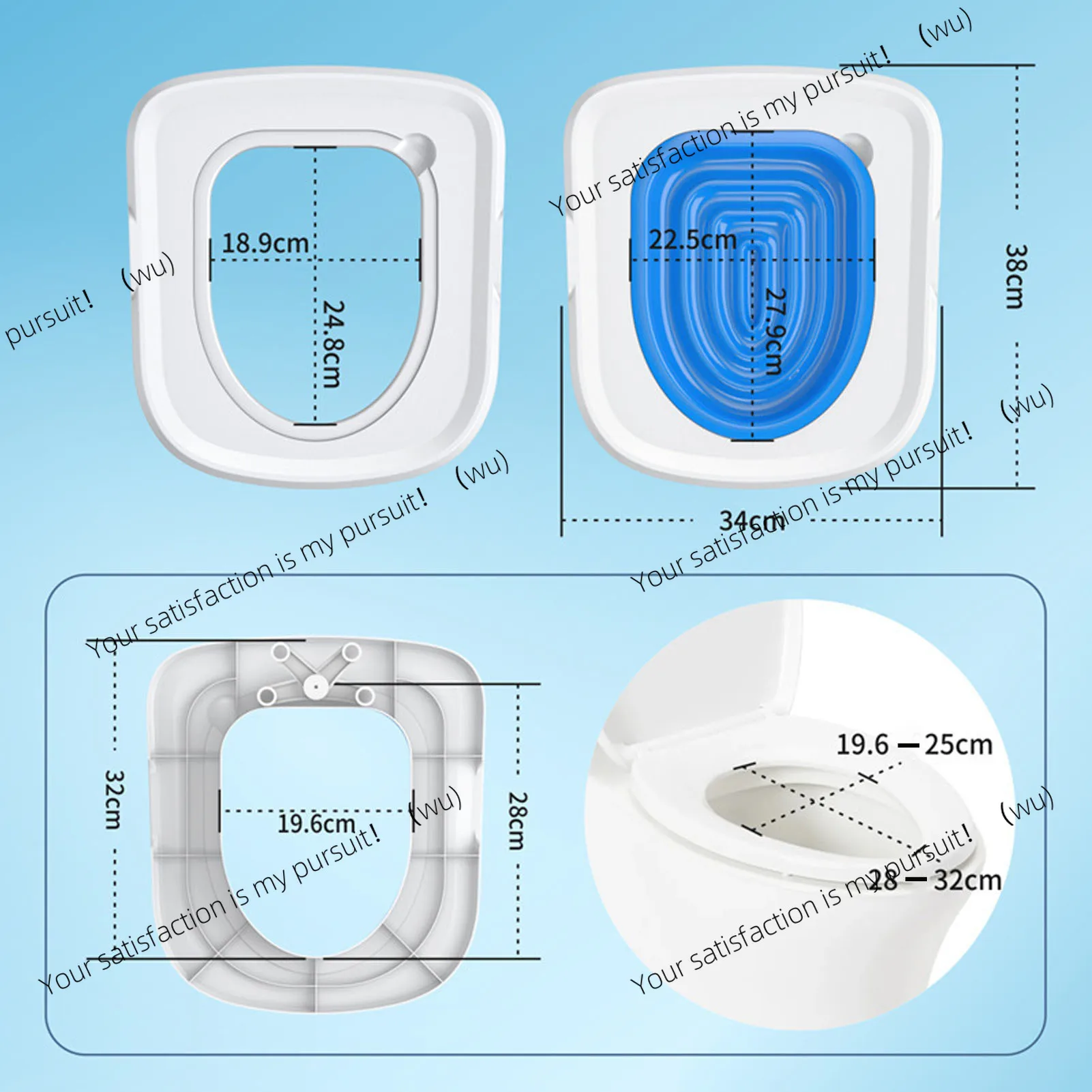 for Pet Cleaning Cat Toilet Training Tool Cat Toilet Training Kit  Reusable Environmentally Friendly Cat Toilet Trainer