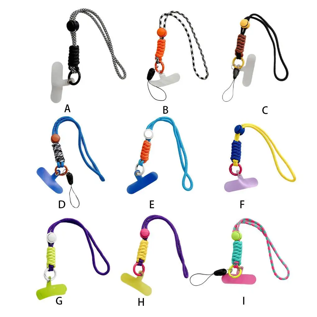 Mobile Phone Lanyard Portable Neck Hanging Cord with Hook Microfiber Safety Straps Outdoor Camping Picnic Sporting