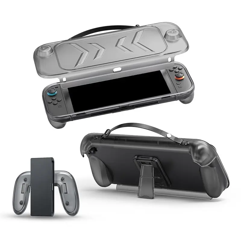 【RECOMMEND】Detachable Ergonomic Grip Case Shockproof Front Shell Face Cover Protective Full Protection For Nintendo Switch 2
