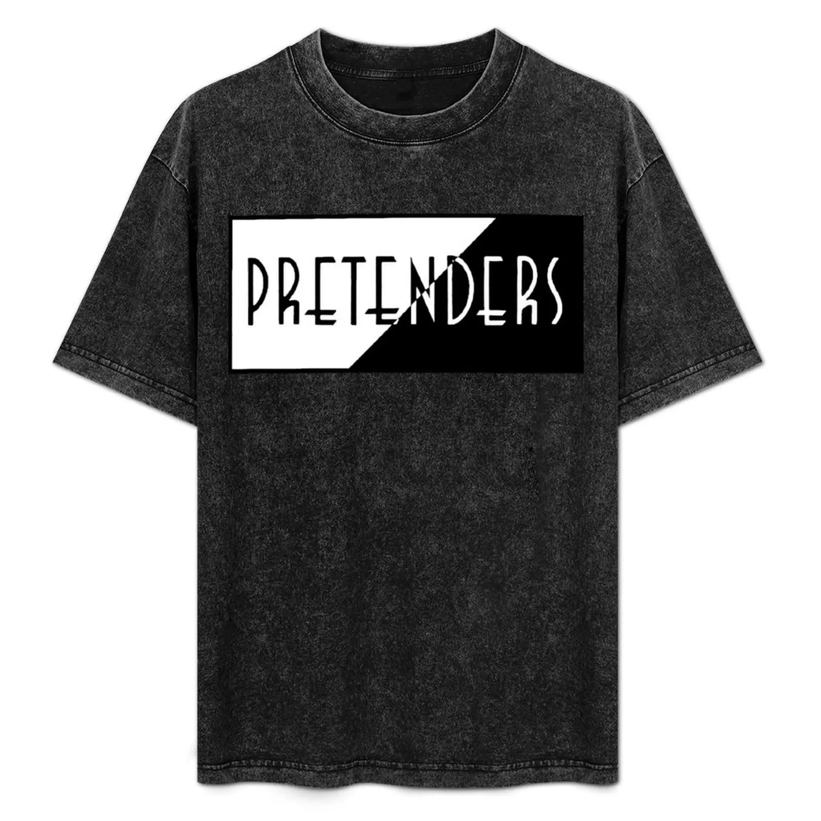 Camiseta Pretender Básica de Corte Regular Casual