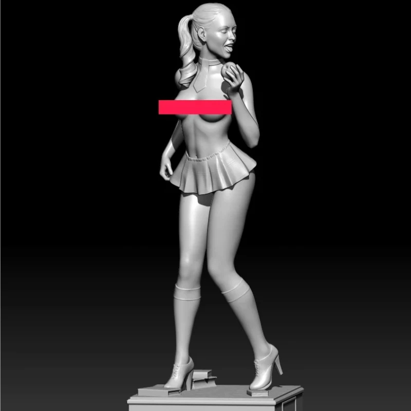 

Модель из смолы 1/24, 7,5 см, фигурка сексуальной девушки, неокрашенная, без цвета, RW-318