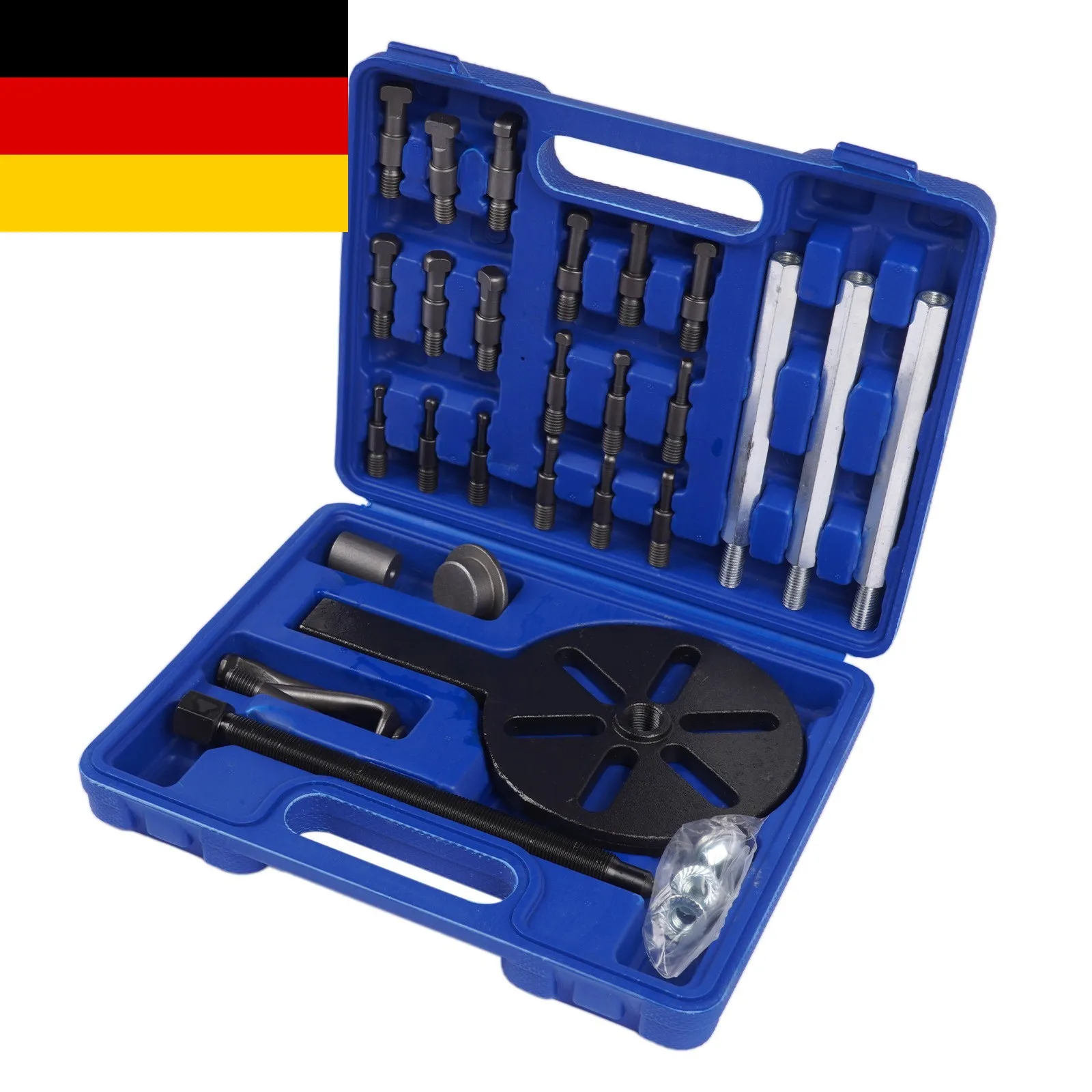 Image of AP03 21-teiliges Lagerabzieher-Set mit Hohlbohrung, Spezialwerkzeug, Gleithammer