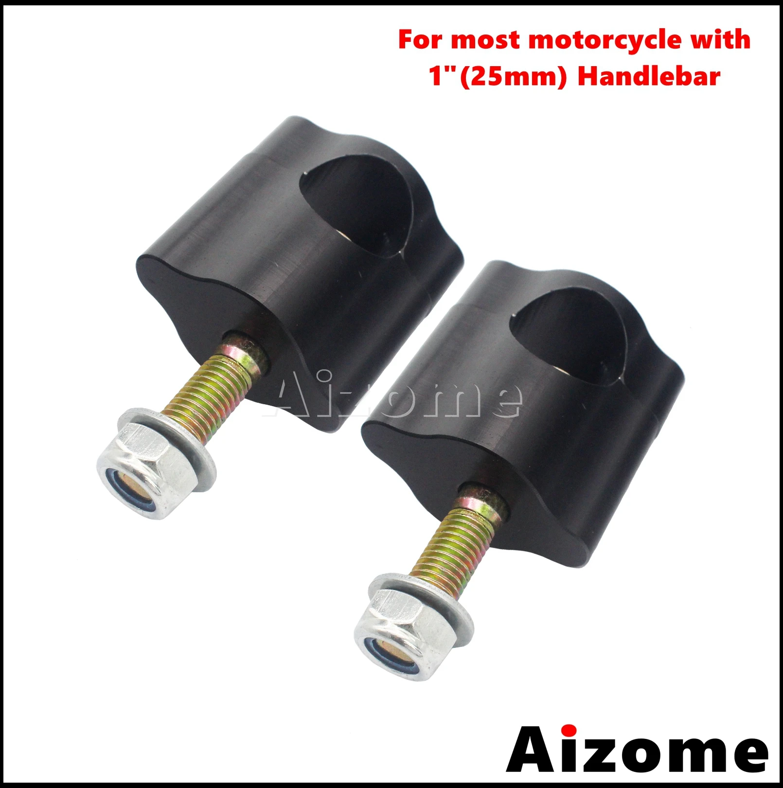 

Кронштейны для мотоциклов CNC, 2,3-дюймовые, с подъемом на 25 мм, для рулей Honda, Yamaha, Suzuki, Kawasaki, адаптеры для рулей Cafe Racer 1 дюйм