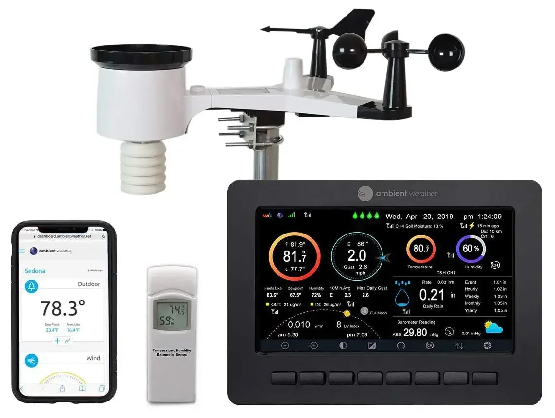 Smart Weather Station with WiFi Remote Monitoring and Alerts