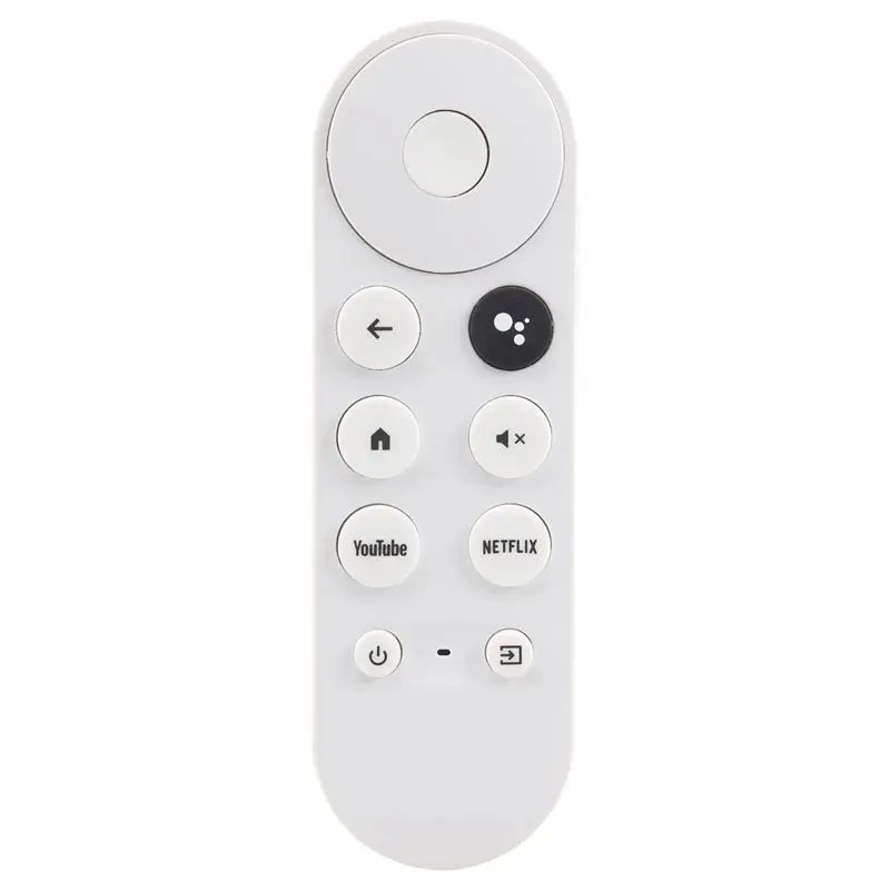 ABKN Remote Control for Google Chromecast for Google TV Voice Set-Top Box Replacement G9N9N White ABS