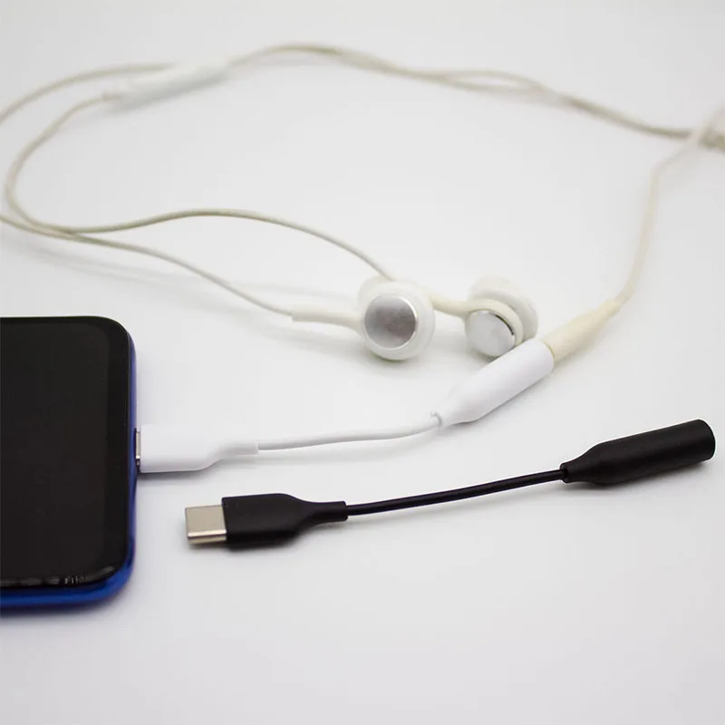 Samsung USB Typ C zu 3,5-mm-Kopfhörerbuchse Adapter Audio-Konverter für Galaxy S24 S23 Ultra Plus Tab S9+ FE A34 M54 für Xiaomi – Detail 1