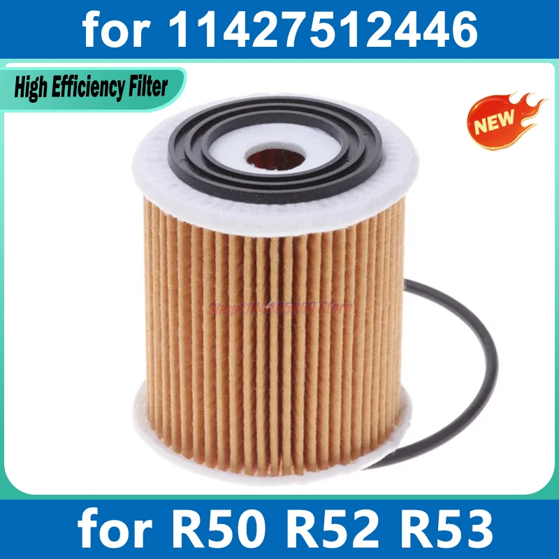 For MINI R50 R52 R53 S 1.6L W10-W11B16 Engine 2001-2008 1-6-10PCS Car Oil Filter 11427512446 11427509208
