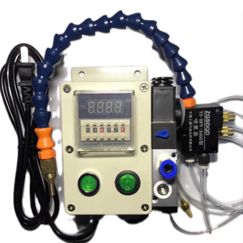 

AC220V Oil Mist Machine Water Mist Machine Timing Spray Automatic Infinite Circulation Oil Mist Machine Two Way Time Adjustable