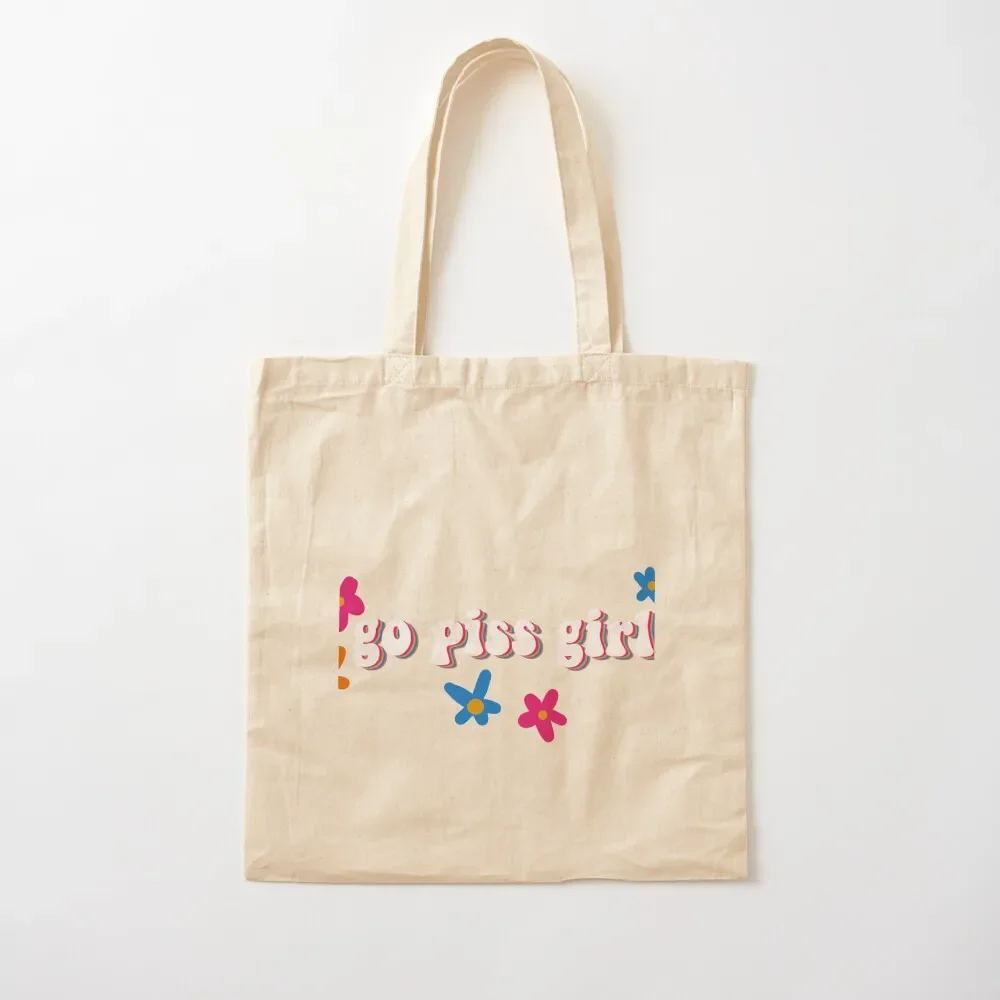 

go piss girl Tote Bag Canvas stote bag tote bag university shoping