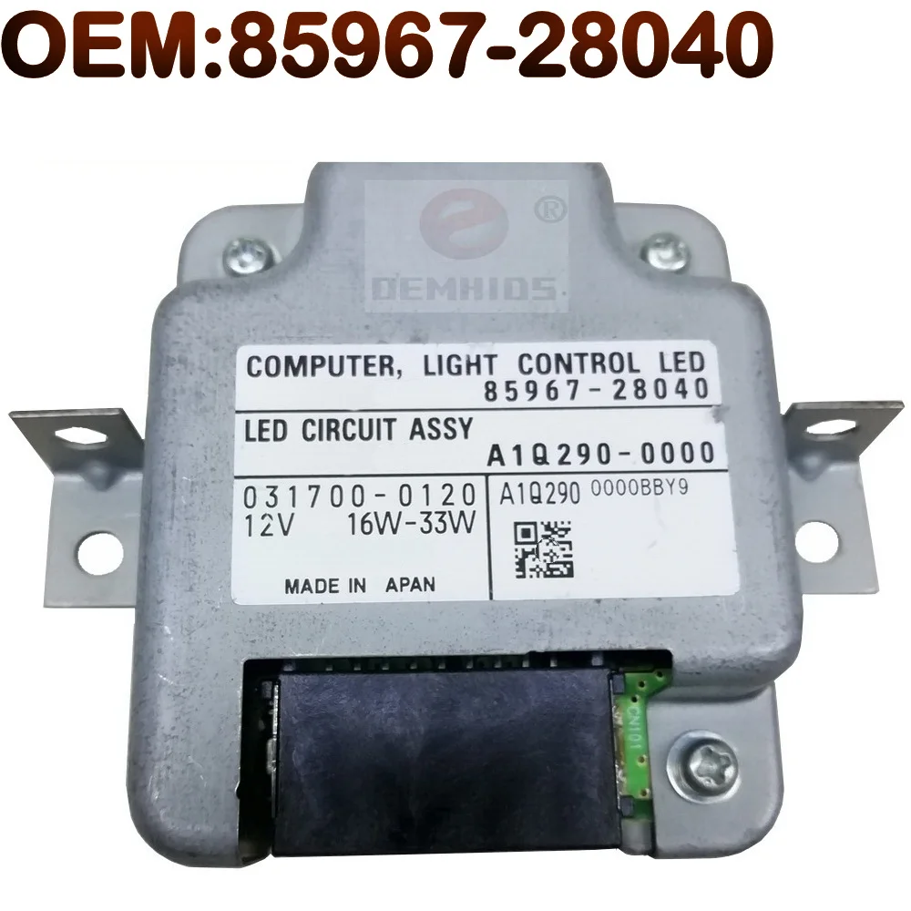 85967-28040 80new Ballast Original Oemhids For Innova LED Headlight Computer Light Control Module A1Q290-0000 85967-28030
