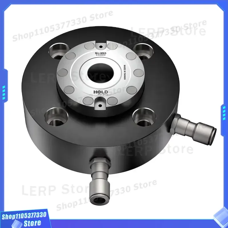 High Precision Pneumatic Milling Fixture CNC Quick Change System Zero Point Chuck Clamping Device S45C Black Multi Piece