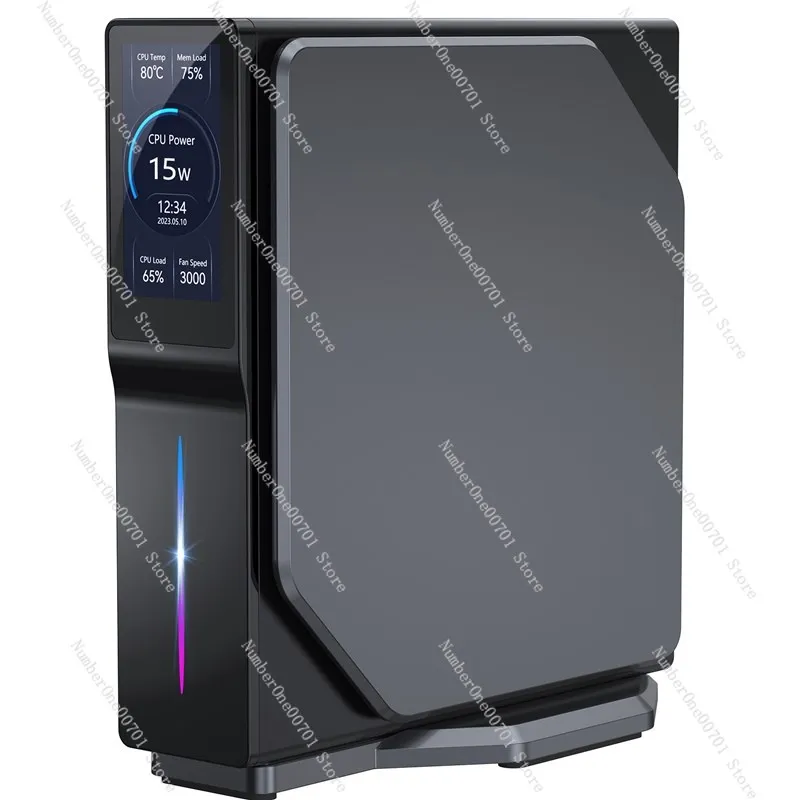 Alder Lake N100 Mini PC Windows 11 Pro, Dual LAN Small Form Factor Desktop Computer, 16GB DDR4 512GB SSD for Home & Office