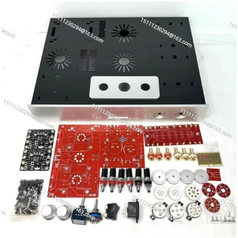 High Power Aluminum Tube Amplifier Chassis Kit for 300B 2A3 6L6 SE Single Ended Class A DIY HiFi