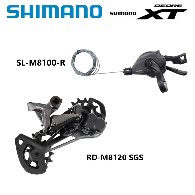 SHIMANO XT SL-M8100 Rechts RD-M8100 SGS/M8120 SGS 12-Gang-Shifter Schaltwerk Original Für MTB Reiten Teile – Detail 7