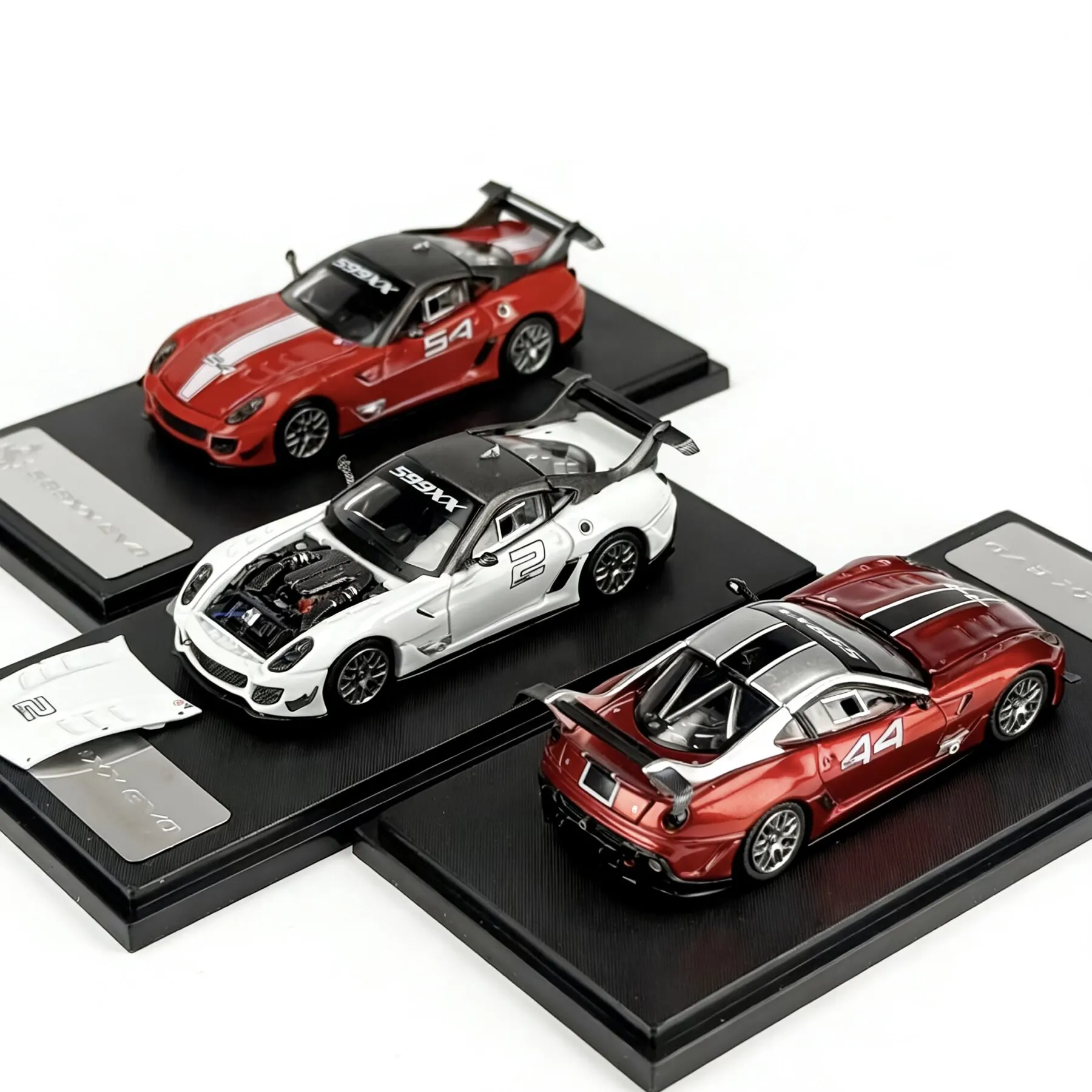 Diecast RM 1:64 Scale Ferrari 599XXEVO Alloy Car Model