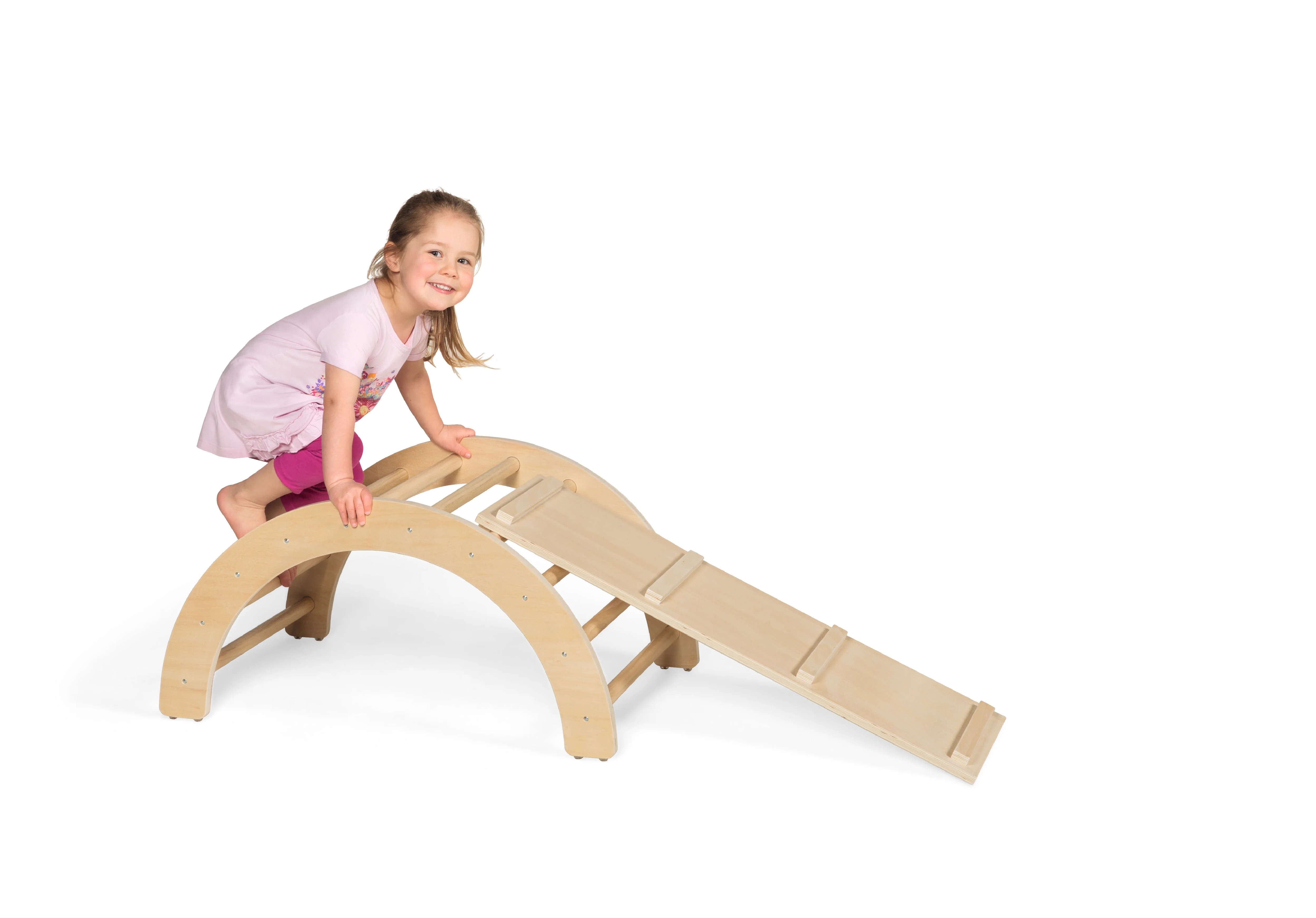 Children's Wooden Climbing Fra - Kids Outdoor Wooden Climbing Frame recension och pris