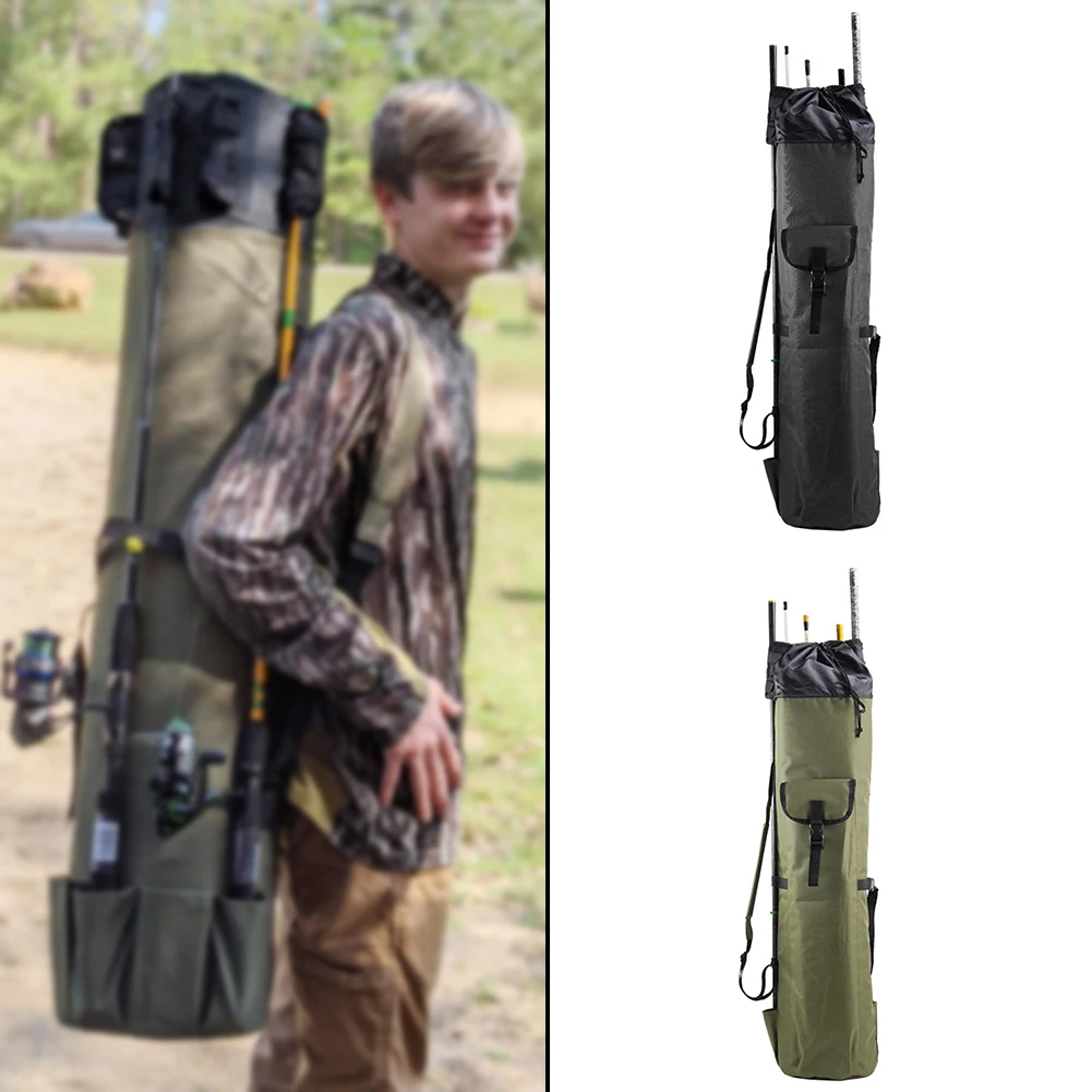 

Fishing Rod Bag Shoulder Fishing Gear Storage Bag For Fisherman