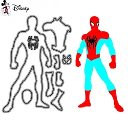 Disney Spiderman wykrojniki do wycinania dla majsterkowiczów księga gości tworzenie kartek z papieru dekoracyjne rękodzieło wykrojnik New Arrival 2022