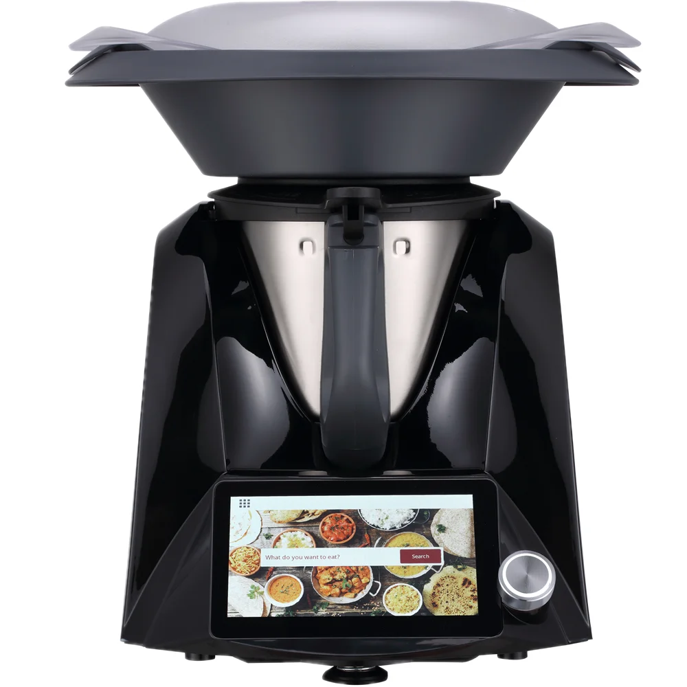 Multi-Functional Food Processor Smart Cooking Robot All-In-One Cooker Chopper Steamer Blender Boil Knead Weigh