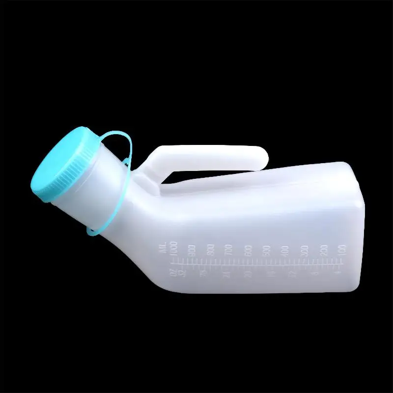 New#1000ML Large Capacity Journey Urinal Pee Bottle Mobile Toilet Pee Storage Tools Thicken Car Travel Mens Urinal Bottle