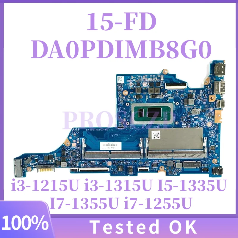 

Для материнской платы HP 15-FD DA0PDIMB8G0 N36765-601 N97965-601 N36766-601 N97967-601 i3-1215U i3-1315U I5-1335U i7-1255U I7-1355U