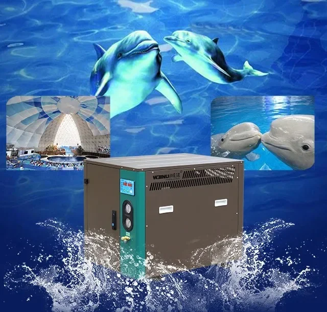 Industrial Water-Cooled Chiller Public Aquarium