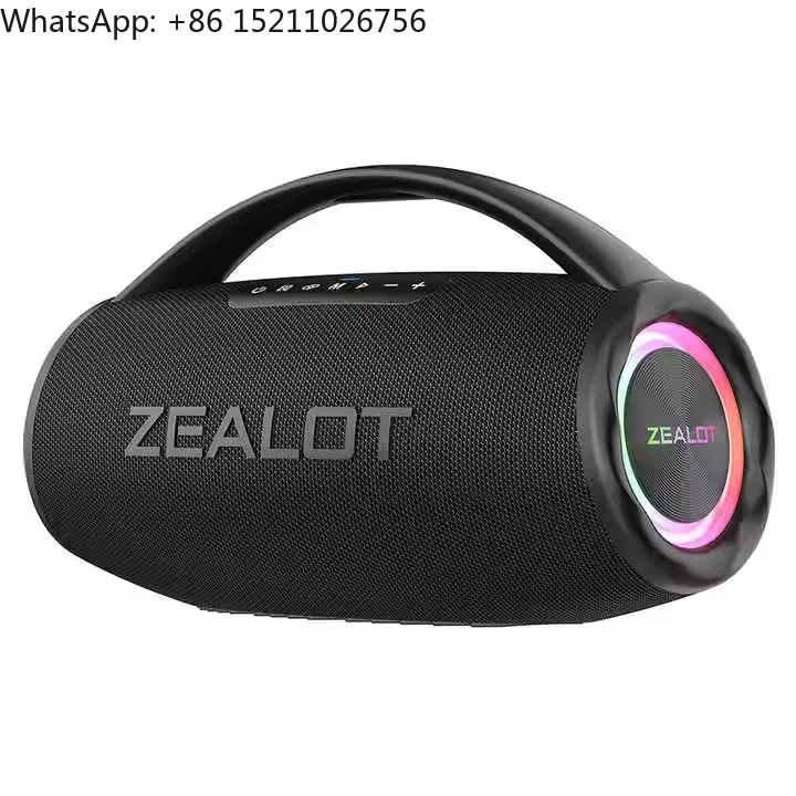 S98 NEW 160W Portable Bluetooth5.4 Speaker 36000mAh RGB Light TWS Waterproof Dustproof TF USB AUX Outdoor Speaker
